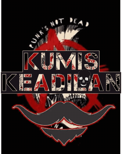 Skull With Mustache Kumis Keadilan GIF
