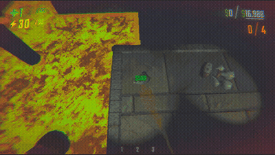 Skull With Number 500 GIF