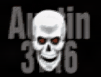 Skull With Red Eyes Austin 316 GIF