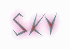 Sky Text Art