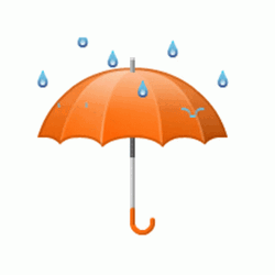 Skype Umbrella Emoticon GIF