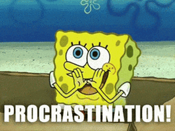 Slacker Procrastination Spongebob GIF