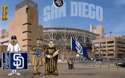 Slam Diego Padres Cool Graphics Design GIF