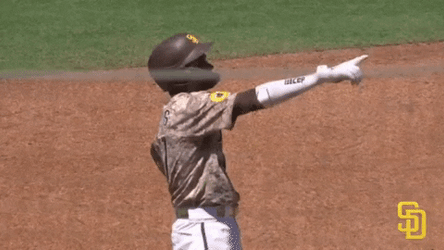 Slam Diego Padres Major League  GIF