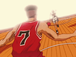 Slam Dunk Ryota Miyagi Failed Defense GIF
