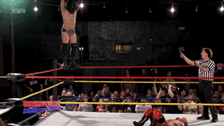Slam Power Peoples With The Elbow GIF