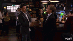  Slap Fight HIMYM GIF