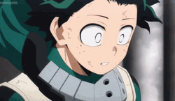 Slapping Izuku Midoriya GIF