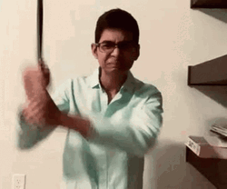Slave Game Addict Desperate Gamer Flipping Out GIF