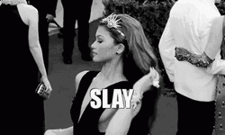 Slay Zendaya Met Gala 2015 Hair Flip GIF