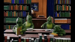 Sleekstak In The Library GIF