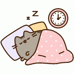 Sleep Cute Pusheen The Cat GIF