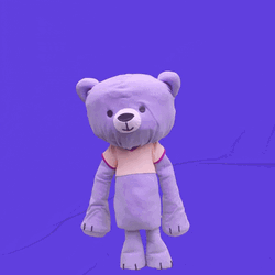 Sleep Well Cute Teddy GIF