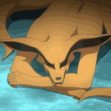 Sleeping And Peaceful Kurama GIF