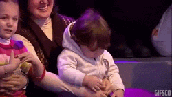 Sleeping Baby Clap Prank GIF