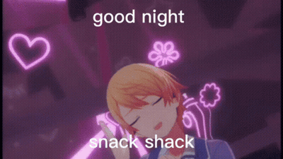 Sleeping Cartoon Good Night Snack Shack GIF
