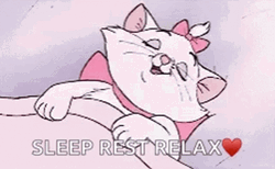 Sleeping Cat Relax Rest GIF