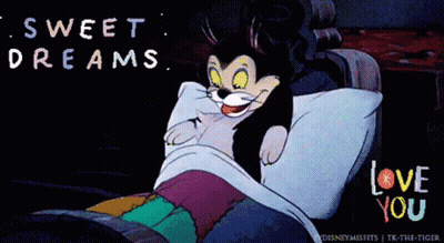 Sleeping Cat With Sweet Dreams GIF