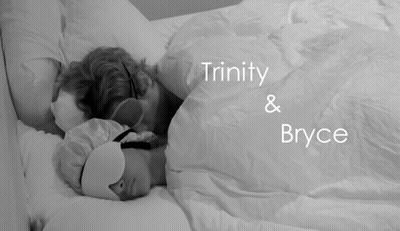 Sleeping Couple Black And White Trinity Bryce GIF