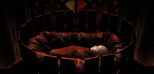 Sleeping Klingon Baby Star Trek GIF