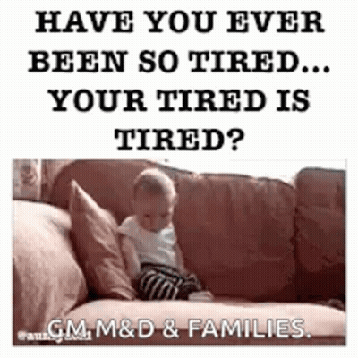 Sleeping Llama Saying I'm Tired GIF