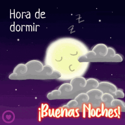 Sleeping Moon Feliz Noche GIF