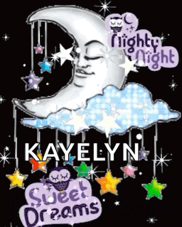 Sleeping Moon Kayelyn GIF