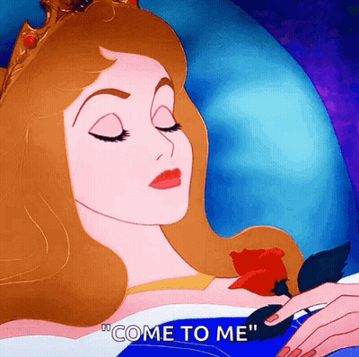 Sleeping Princess Come To Me GIF