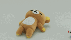 Sleeping Rilakkuma With Bubble GIF