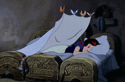 Sleeping Snow White GIF