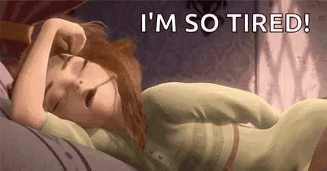 Sleeping So Tired GIF