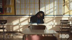 Sleeping Student Maddie Euphoria GIF