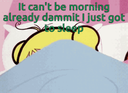 Sleepy Good Morning Bubbles Powerpuff GIF
