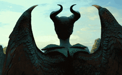 Sleepy Good Morning Maleficent GIF