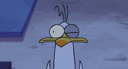 Sleepy Goose Aye Aye GIF