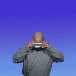 Sleepy Man Good Morning Waking Up GIF