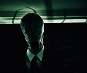 Slenderman And His Tentacles GIF