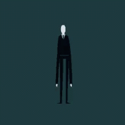 Slenderman Long Step GIF