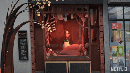 Slice Meat Butcher GIF