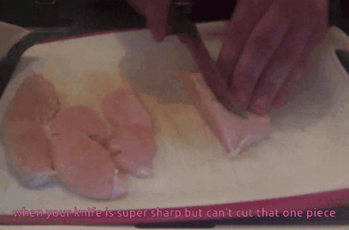 Slicing Cooking GIF
