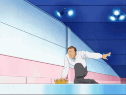 Sliding Crown As Curling Stone GIF