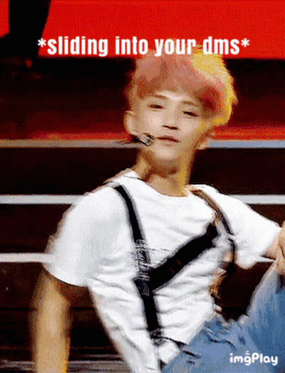 Sliding Into Your Dms GIF