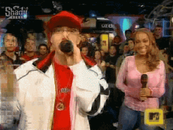 Slim Shady Performing Pointing On Camera GIF