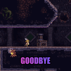 Slime Buster Naru Running On Cave K Bye GIF