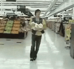 Slip Man With Carried GIF