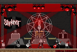 Slipknot Animated Metal Band Concert GIF