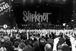 Slipknot Concert Glitching GIF