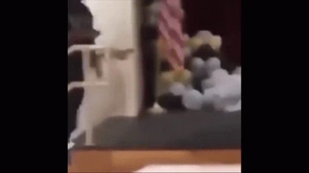 Slipping Before Backflip  GIF