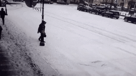Slipping On Ice GIF