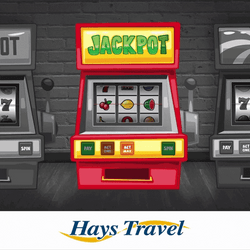 Slot Machine Jackpot 70K Hays Travel GIF